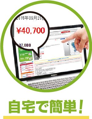 自宅で簡単！