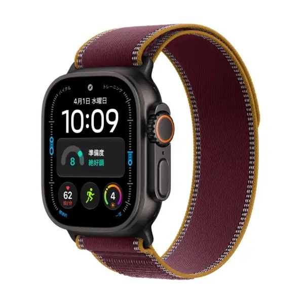 Apple Watch Ultra4 Cellularモデル<br>49mm（チタニウム／ブラック）MJC44X 製品画像